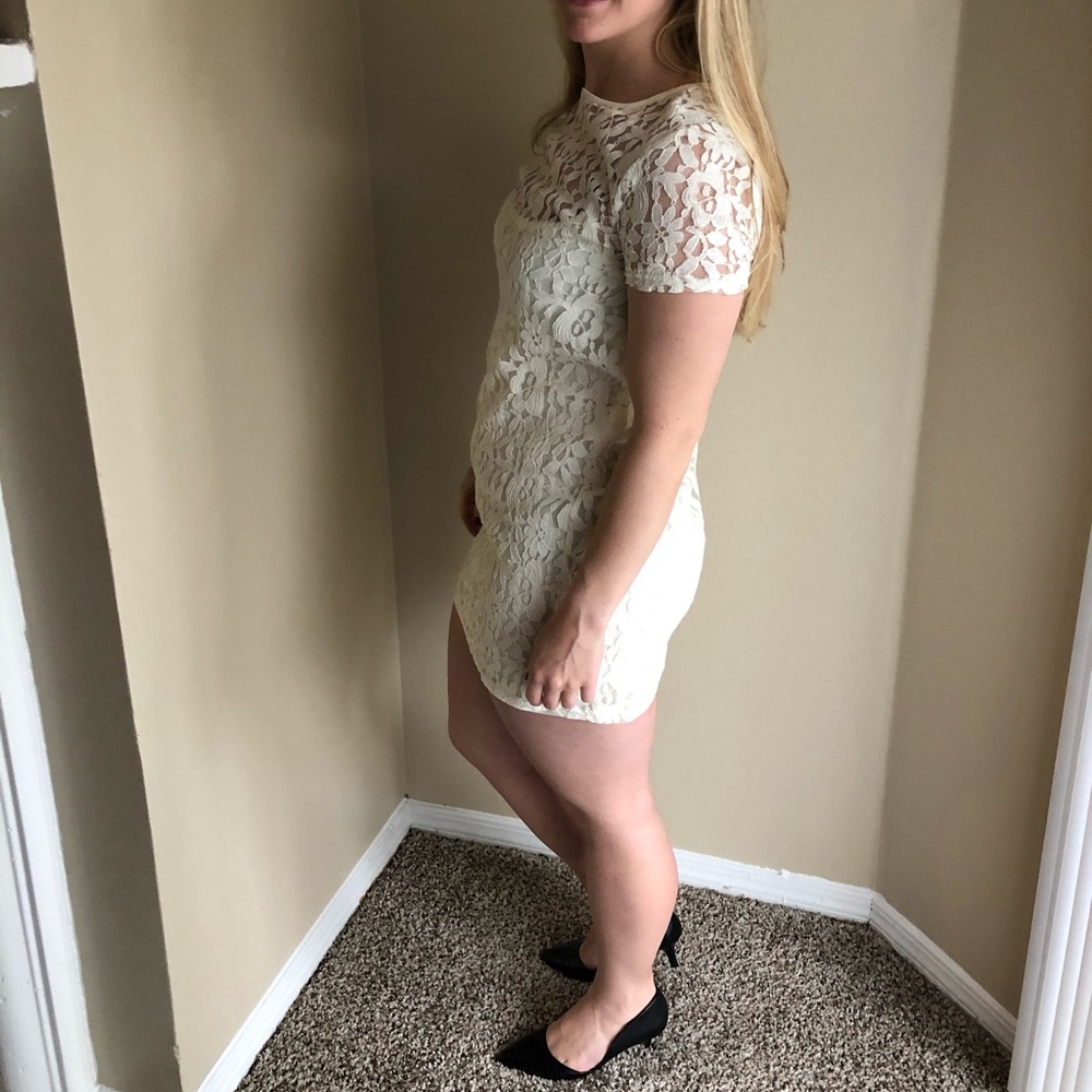 White Lace Dress